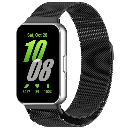 Cinturino Techsuit W009 per Samsung Galaxy Fit3 R39M, Nero