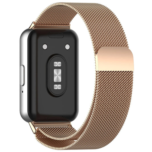 Cinturino Techsuit W009 per Samsung Galaxy Fit3 R39M, Rosa Dorato