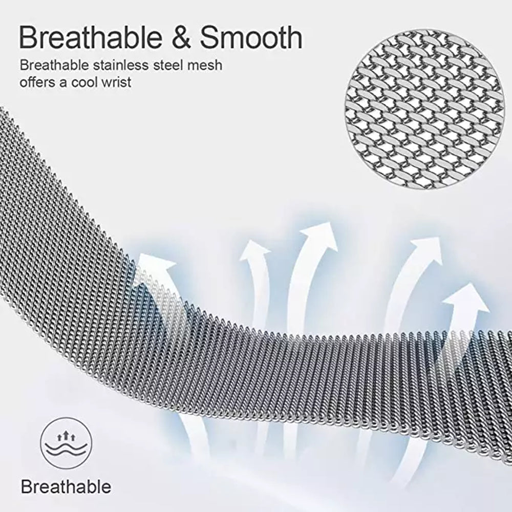 Cinturino Techsuit W009 per Samsung Galaxy Watch / Huawei Watch Series, 22mm, Blu