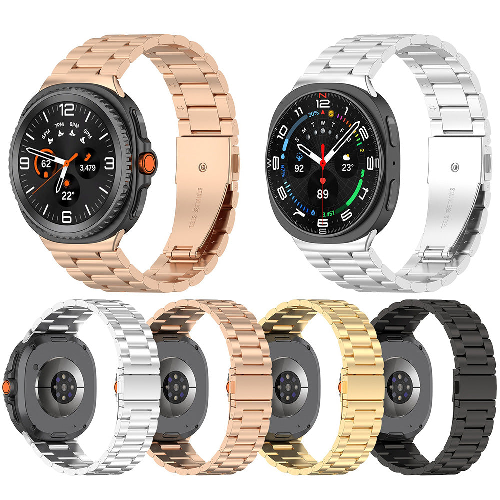 Cinturino Techsuit W010 per Samsung Galaxy Watch 8 Classic / Watch8 44mm / Watch 8 40mm, Dorato