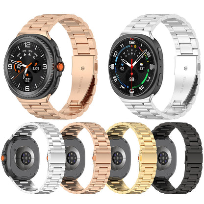 Cinturino Techsuit W010 per Samsung Galaxy Watch 8 Classic / Watch8 44mm / Watch 8 40mm, Dorato