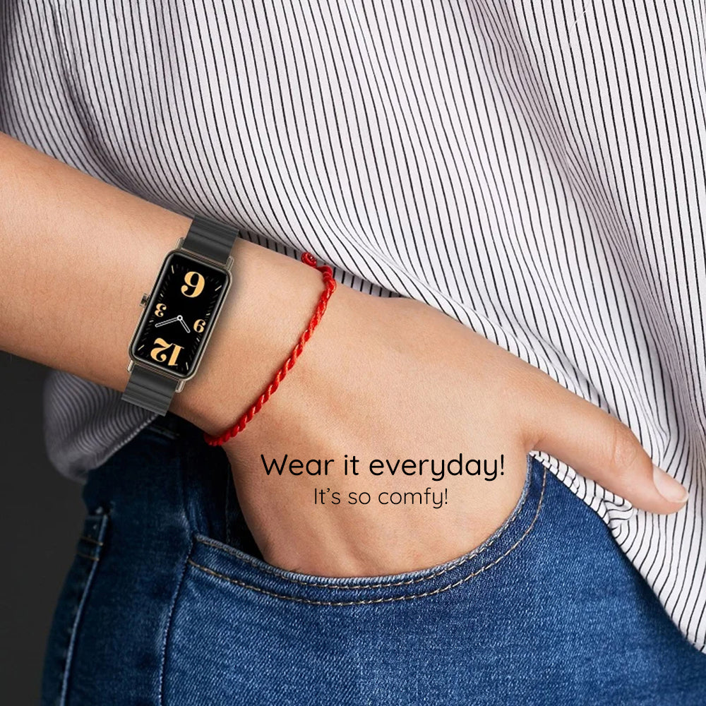 Cinturino Techsuit W012 per Apple Watch 42mm / 41mm / 40mm / 38mm Series, Argento