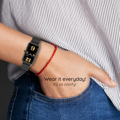 Cinturino Techsuit W012 per Garmin Instinct / Approach / Fenix Watch Series, 20mm, Nero