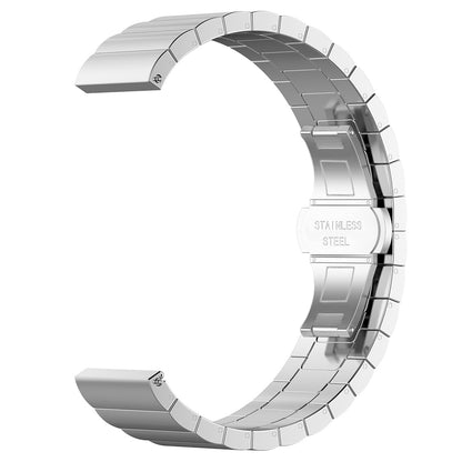 Cinturino Techsuit W012 per Samsung Galaxy Watch / Huawei Watch Series, 20mm, Argento