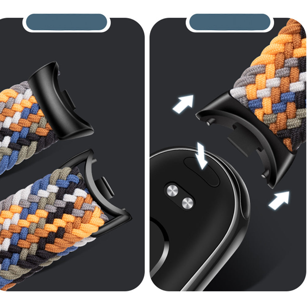 Cinturino Techsuit W032 per Xiaomi Smart Band 9 / 8, Rosa