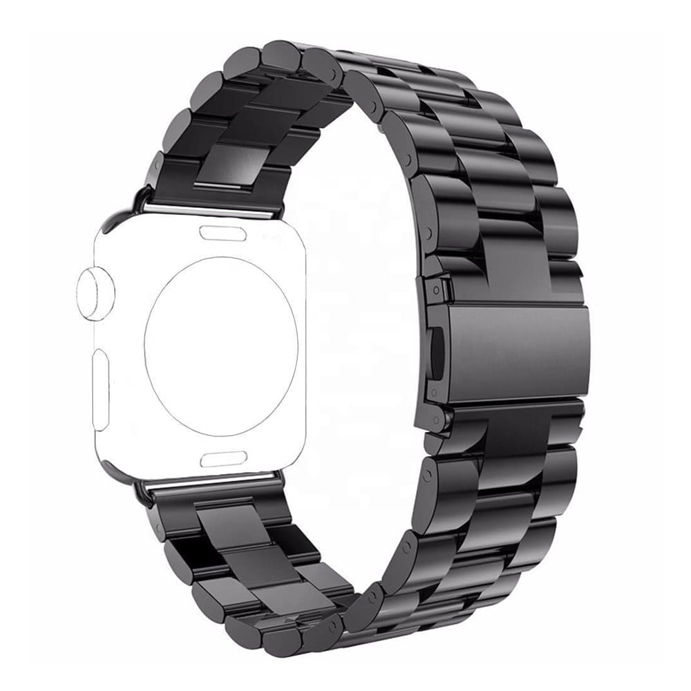Cinturino Techsuit W036 per Apple Watch 42mm / 41mm / 40mm / 38mm Series, Nero