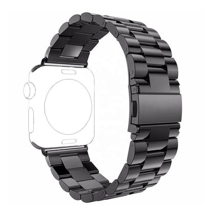 Techsuit W036 Strap for Apple Watch 49mm / 46mm / 45mm / 44mm / 42mm Series, Black