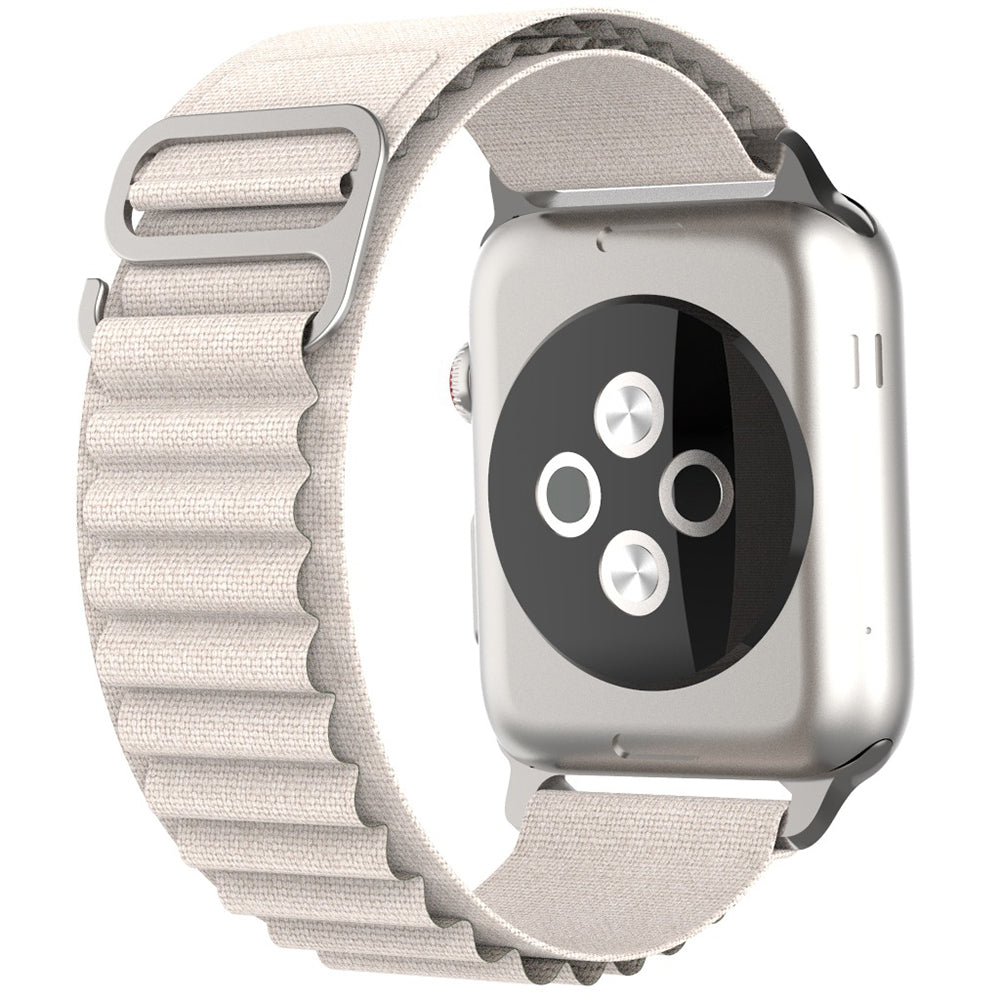 Cinturino Techsuit W037 per Apple Watch 42mm / 41mm / 40mm / 38mm Series, Bianco