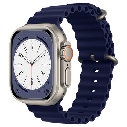 Cinturino Techsuit W038 per Apple Watch 42mm / 41mm / 40mm / 38mm Series, Blu Scuro
