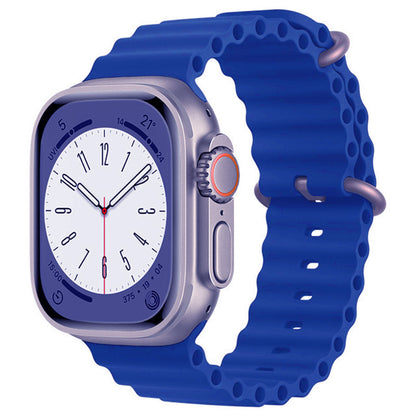 Cinturino Techsuit W038 per Apple Watch 49mm / 46mm / 45mm / 44mm / 42mm Series, Blu