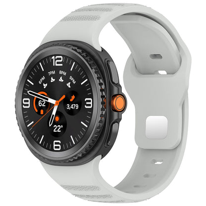 Cinturino Techsuit W050 per Samsung Galaxy Watch 8 Classic / Watch8 44mm / Watch 8 40mm, Grigio