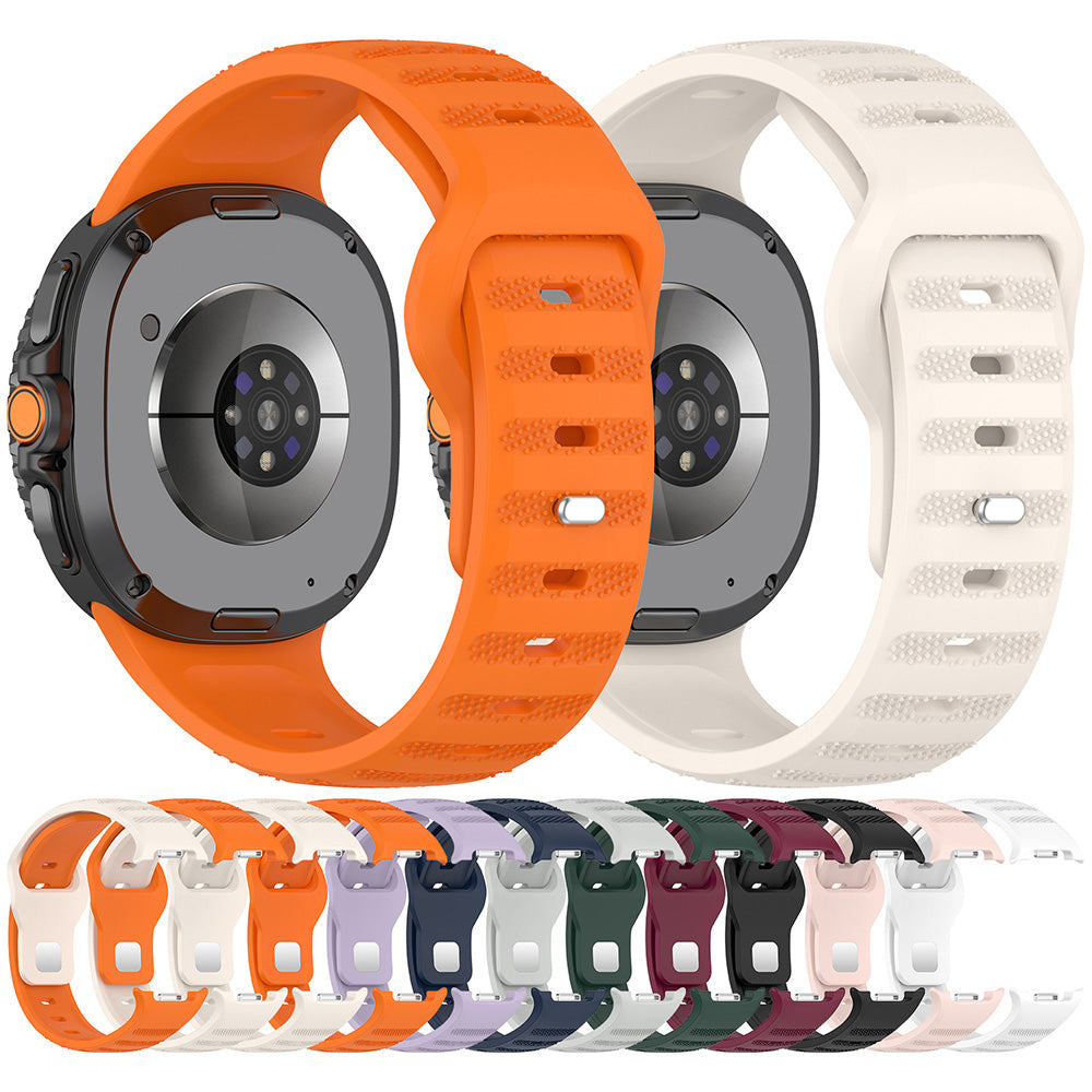 Cinturino Techsuit W050 per Samsung Galaxy Watch 8 Classic / Watch8 44mm / Watch 8 40mm, Bordeaux