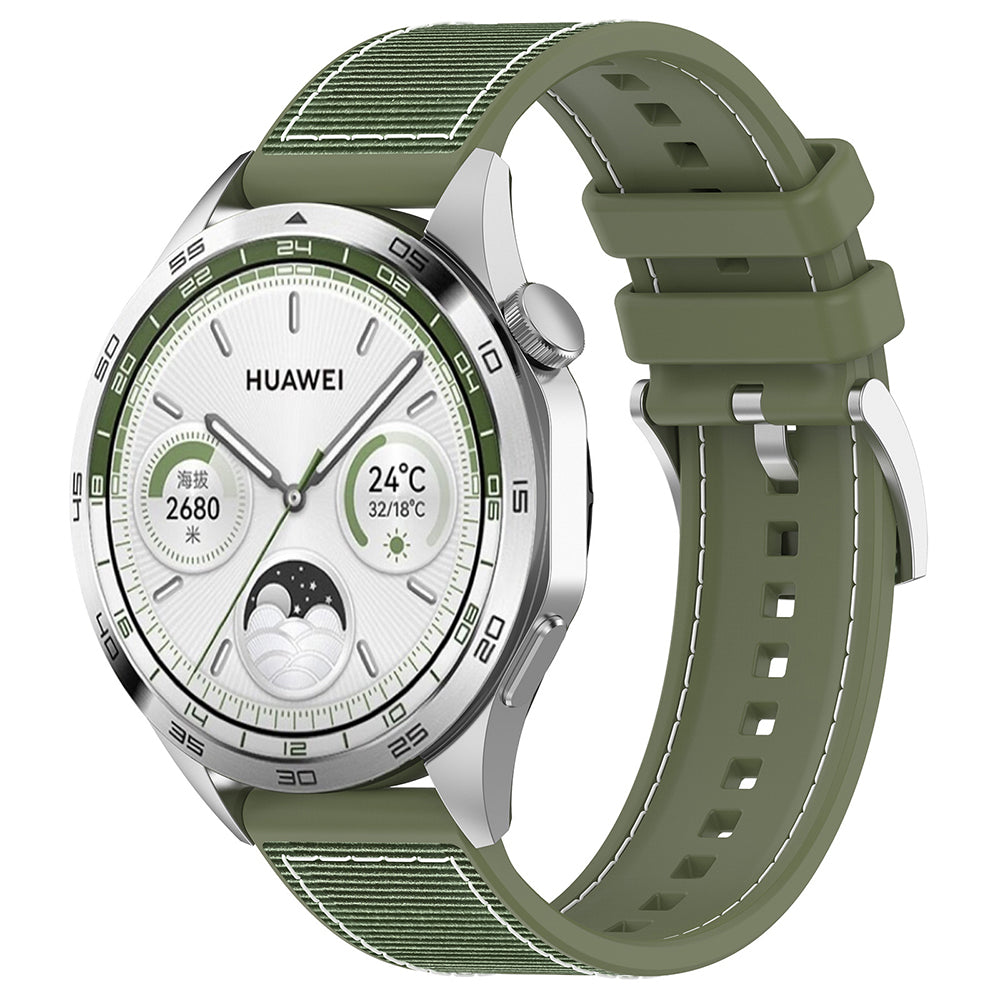 Cinturino Techsuit W051 per Huawei Watch / Xiaomi Watch Series, 22mm, Verde