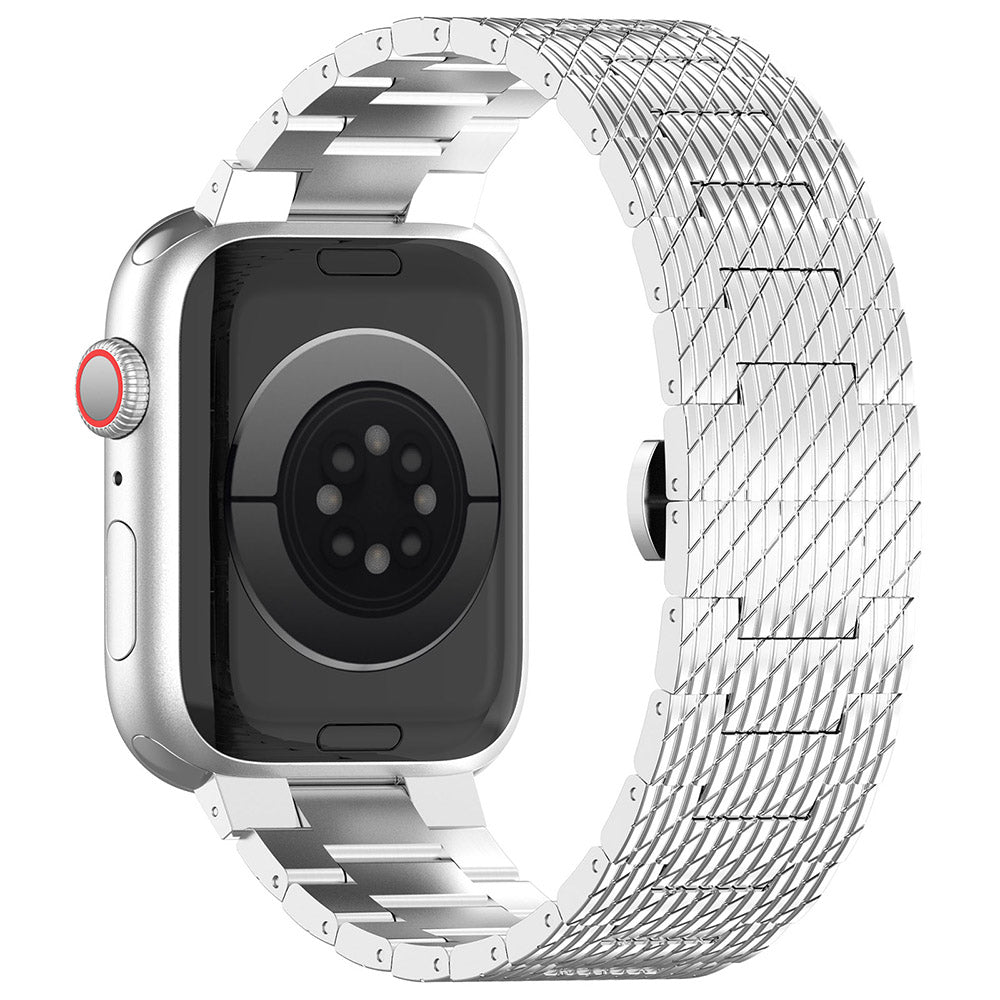 Cinturino Techsuit W052 per Apple Watch 42mm / 41mm / 40mm / 38mm Series, Argento