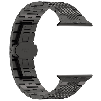 Cinturino Techsuit W052 per Apple Watch 42mm / 41mm / 40mm / 38mm Series, Nero