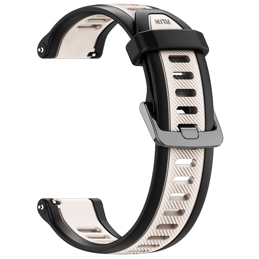 Cinturino Techsuit W053 per Huawei Watch / Garmin Watch Series, 18mm, Beige