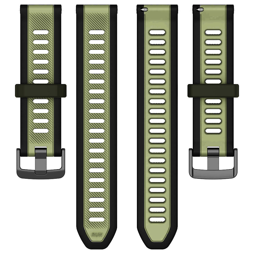 Techsuit W053 Strap for Huawei Watch / Garmin Watch Series, 18mm, Khaki