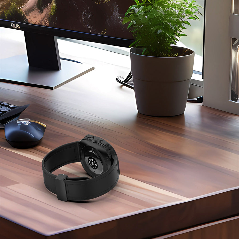 Cinturino Techsuit W056 per Samsung Galaxy Watch Ultra, Marrone