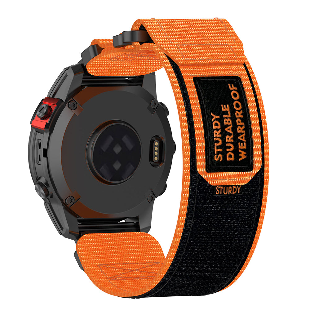 Cinturino Techsuit W057 per Garmin Watch Fenix / Forerunner Series, 22mm, Arancione