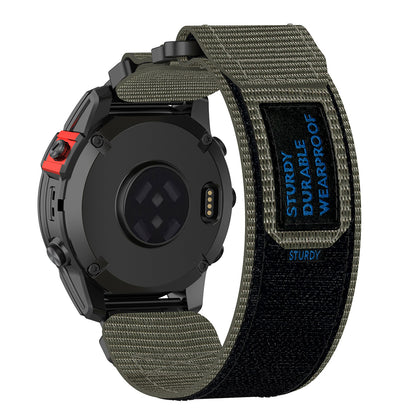 Cinturino Techsuit W057 per Garmin Watch Fenix Series, 26mm, Grigio