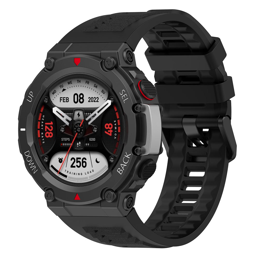 Cinturino Techsuit W067 per Amazfit T-Rex 2, Nero