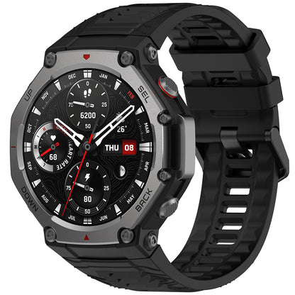 Cinturino Techsuit W067 per Amazfit T-Rex 3, Nero
