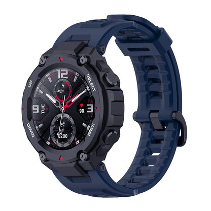 Cinturino Techsuit W067 per Amazfit T-Rex Pro / T-Rex, Blu Navy