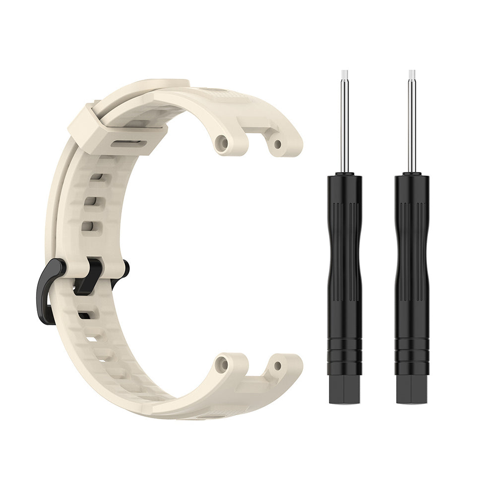 Cinturino Techsuit W067 per Amazfit T-Rex Pro / T-Rex, Crema
