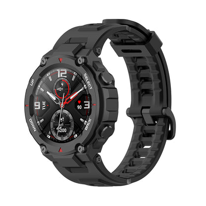 Cinturino Techsuit W067 per Amazfit T-Rex Pro / T-Rex, Nero