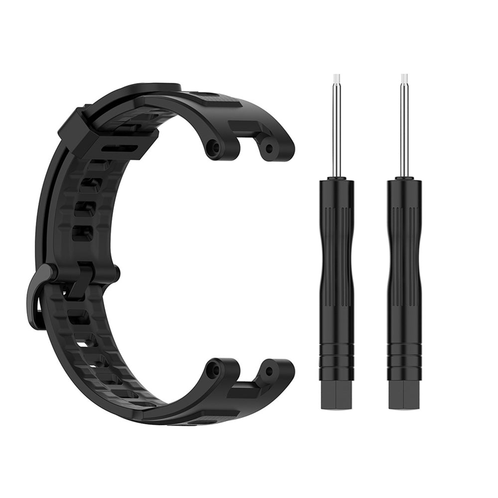 Cinturino Techsuit W067 per Amazfit T-Rex Pro / T-Rex, Nero