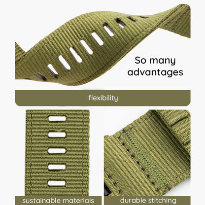 Cinturino Techsuit W070 per Garmin Instinct / Approach / Fenix Watch Series, 20mm, Arancione