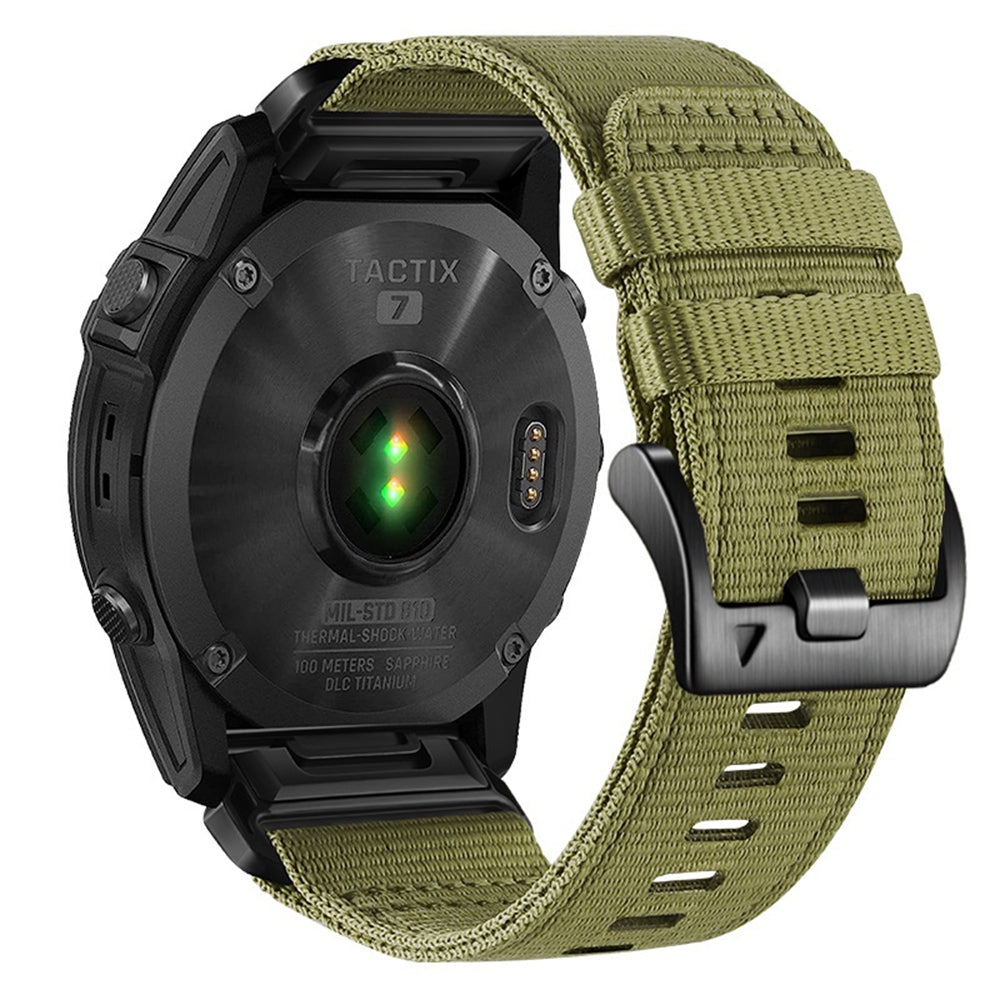 Cinturino Techsuit W070 per Garmin Instinct / Approach / Fenix Watch Series, 20mm, Verde