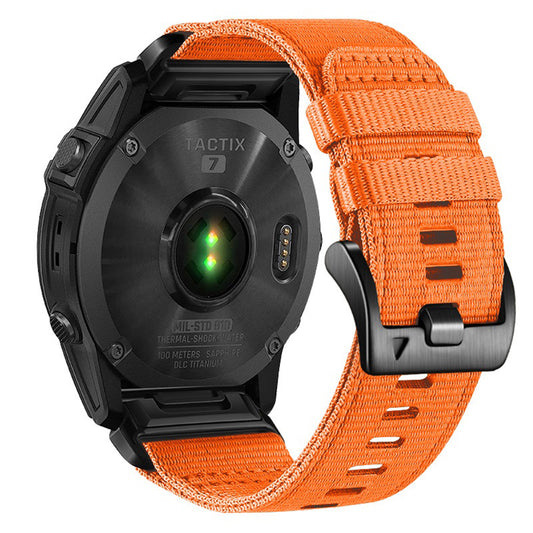 Cinturino Techsuit W070 per Garmin Watch Fenix Series, 26mm, Arancione