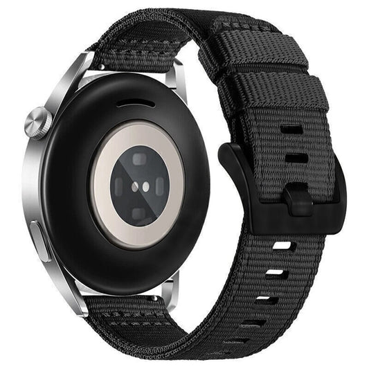 Techsuit W070 Strap for Samsung Galaxy Watch / Huawei Watch Series, 22mm, Black