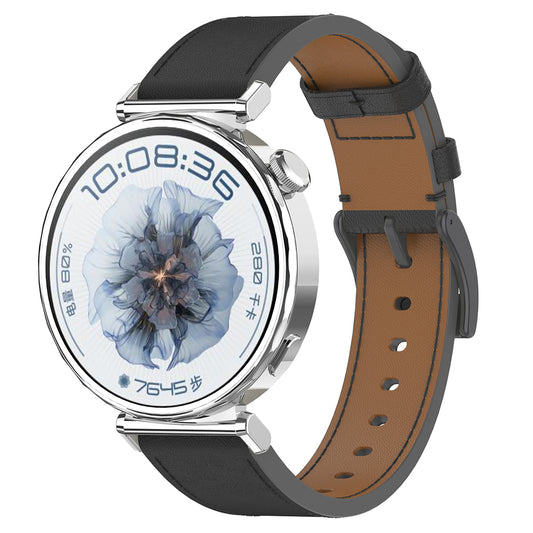 Cinturino Techsuit W073 per Huawei Watch / Garmin Watch Series, 18mm, Nero