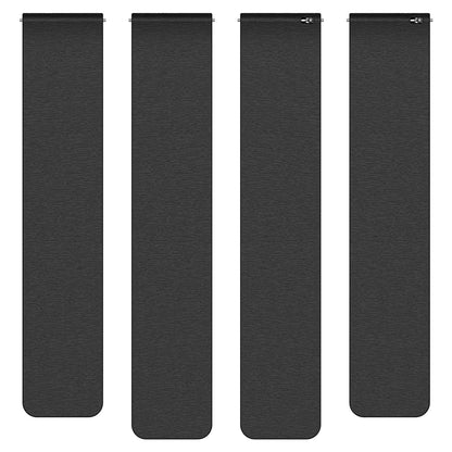 Cinturino Techsuit W074 per Huawei Watch / Garmin Watch Series, 18mm, Grigio Arancione