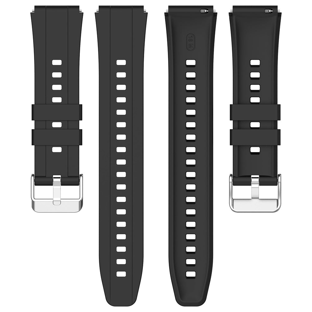 Cinturino Techsuit W075 per Huawei Watch / Garmin Watch Series, 18mm, Bordeaux