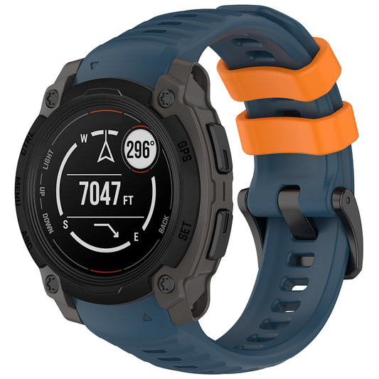 Cinturino Techsuit W076 per Garmin Instinct E 45mm, Blu