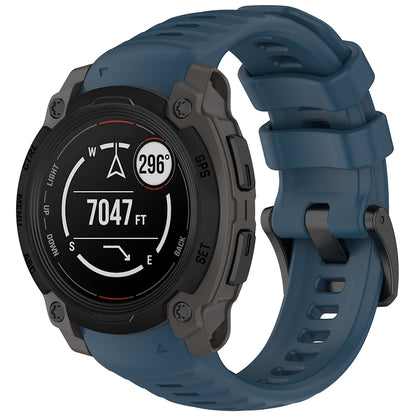 Cinturino Techsuit W076 per Garmin Instinct E 45mm, Blu Navy