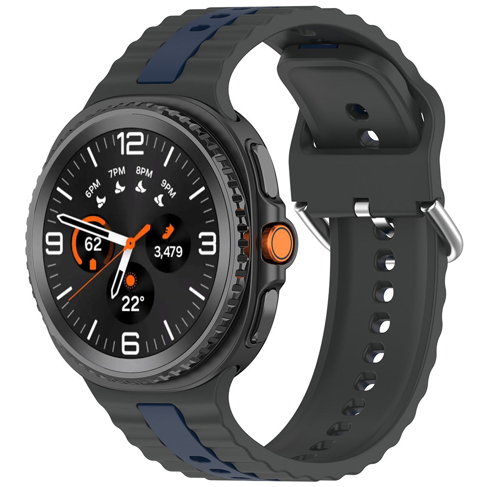 Cinturino Techsuit W078 per Samsung Galaxy Watch 8 Classic / Watch8 44mm / Watch 8 40mm, Grigio