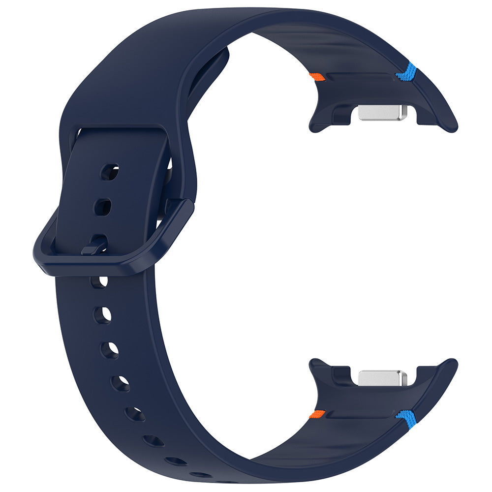Cinturino Techsuit W079 per Samsung Galaxy Watch 8 Classic / Watch8 44mm / Watch 8 40mm, Blu Navy
