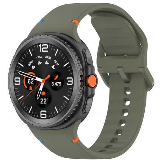 Cinturino Techsuit W079 per Samsung Galaxy Watch 8 Classic / Watch8 44mm / Watch 8 40mm, Verde