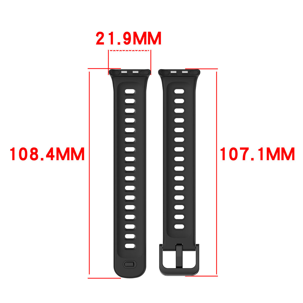Cinturino Techsuit W081 per Honor Band 11 / 11 Pro, Viola