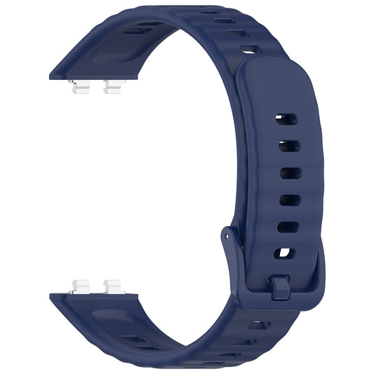 Cinturino Techsuit W082 per Huawei Band 11 / 11 Pro, Blu Navy