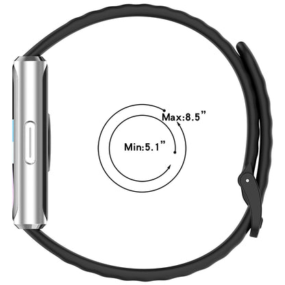 Cinturino Techsuit W082 per Huawei Band 11 / 11 Pro, Viola