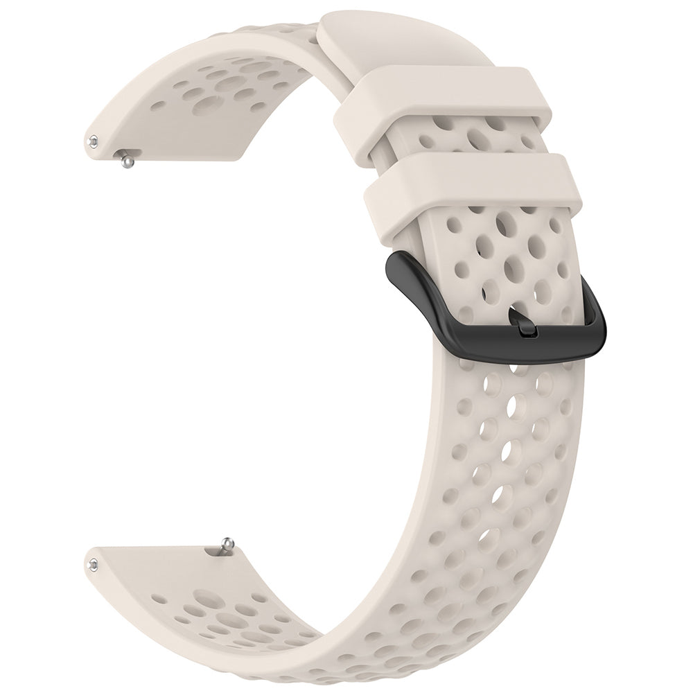 Cinturino Techsuit W083 per Amazfit Watch / Samsung Watch Series, 22mm, Bianco