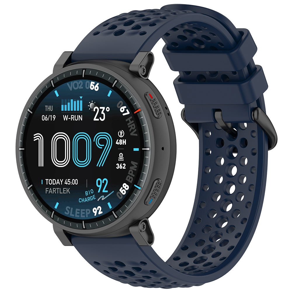 Cinturino Techsuit W083 per Amazfit Watch / Samsung Watch Series, 22mm, Blu Navy