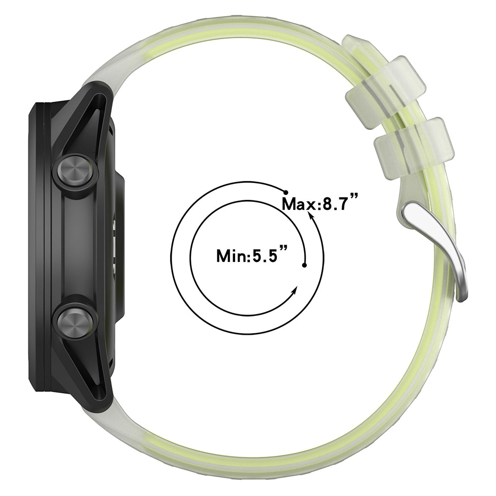 Cinturino Techsuit W084 per Samsung Galaxy Watch / Huawei Watch Series, 22mm, Viola