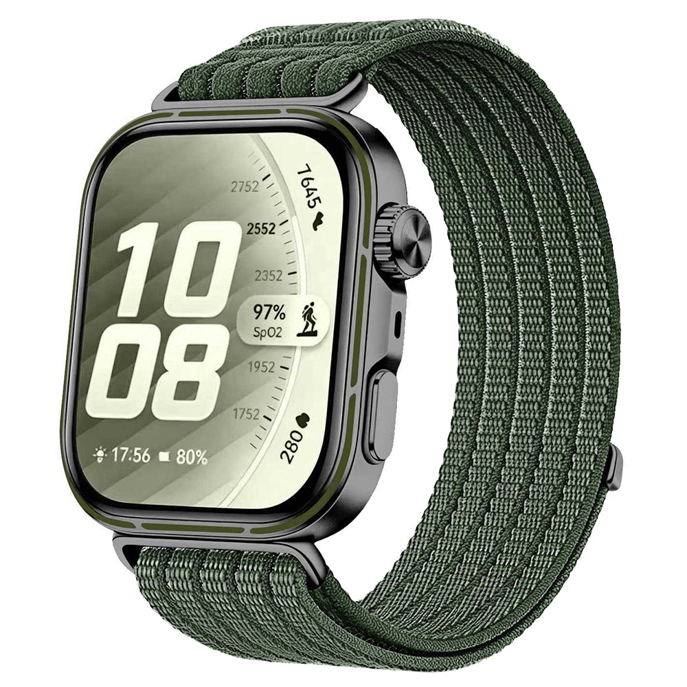 Cinturino Techsuit W085 per Huawei Watch Fit 5, Verde Scuro
