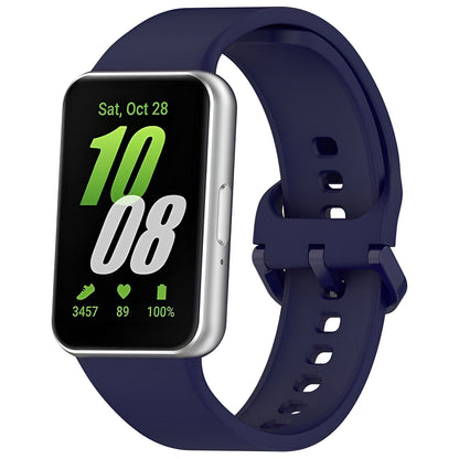 Cinturino Techsuit W086 per Samsung Galaxy Fit3 R39M, Blu Navy